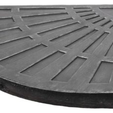 Sivuvarjon ristikkojalan paino 15 kg
