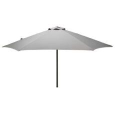 Sol aurinkovarjo Ø230 cm vaaleanharmaa