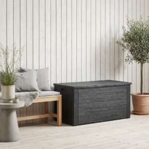 Woody pehmustelaatikko 120x45x57 cm antrasiitti