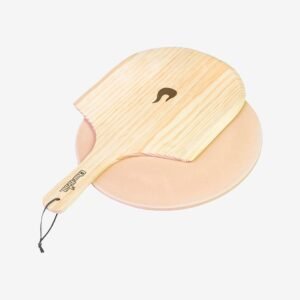 Char-Broil Pizzasetti, jossa pizzakivi ja pizzalapio