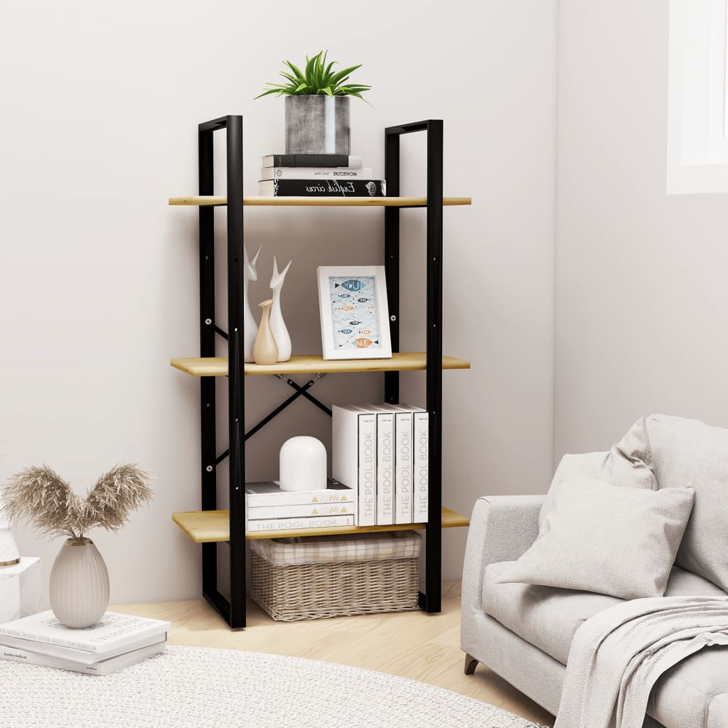 vidaXL Varastohylly 60x30x105 cm täysi mänty
