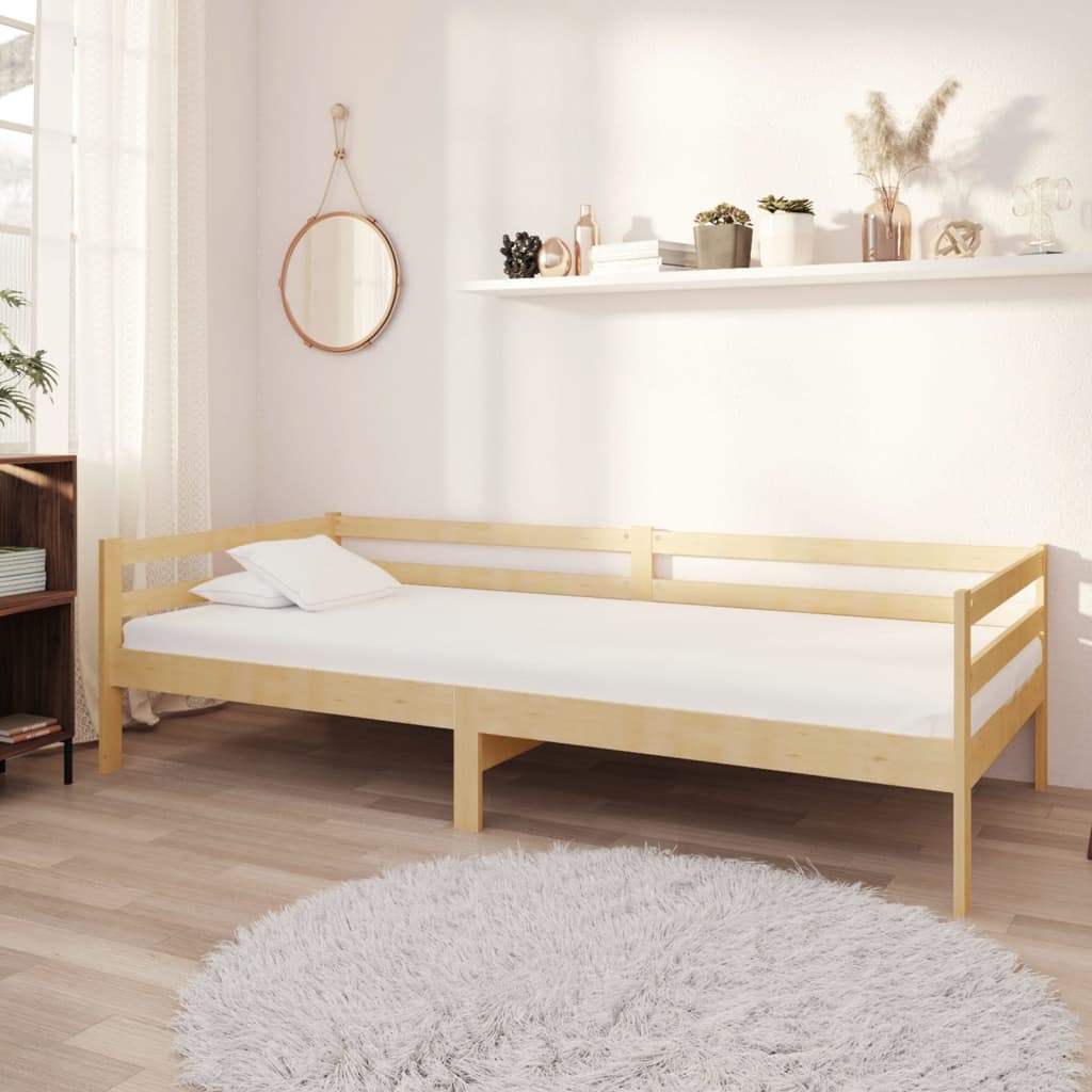 vidaXL Sohvasänky täysi mänty 90x200 cm