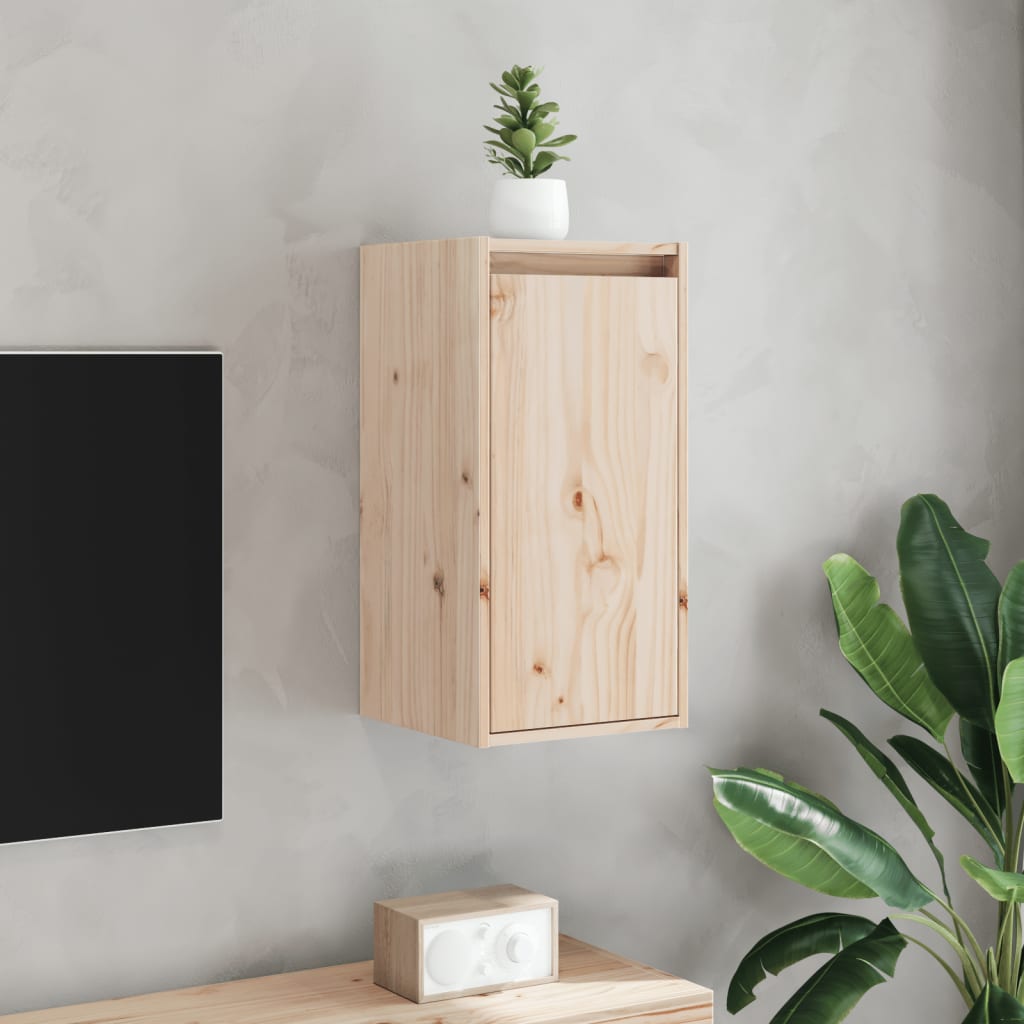 vidaXL Seinäkaappi 30x30x60 cm täysi mänty