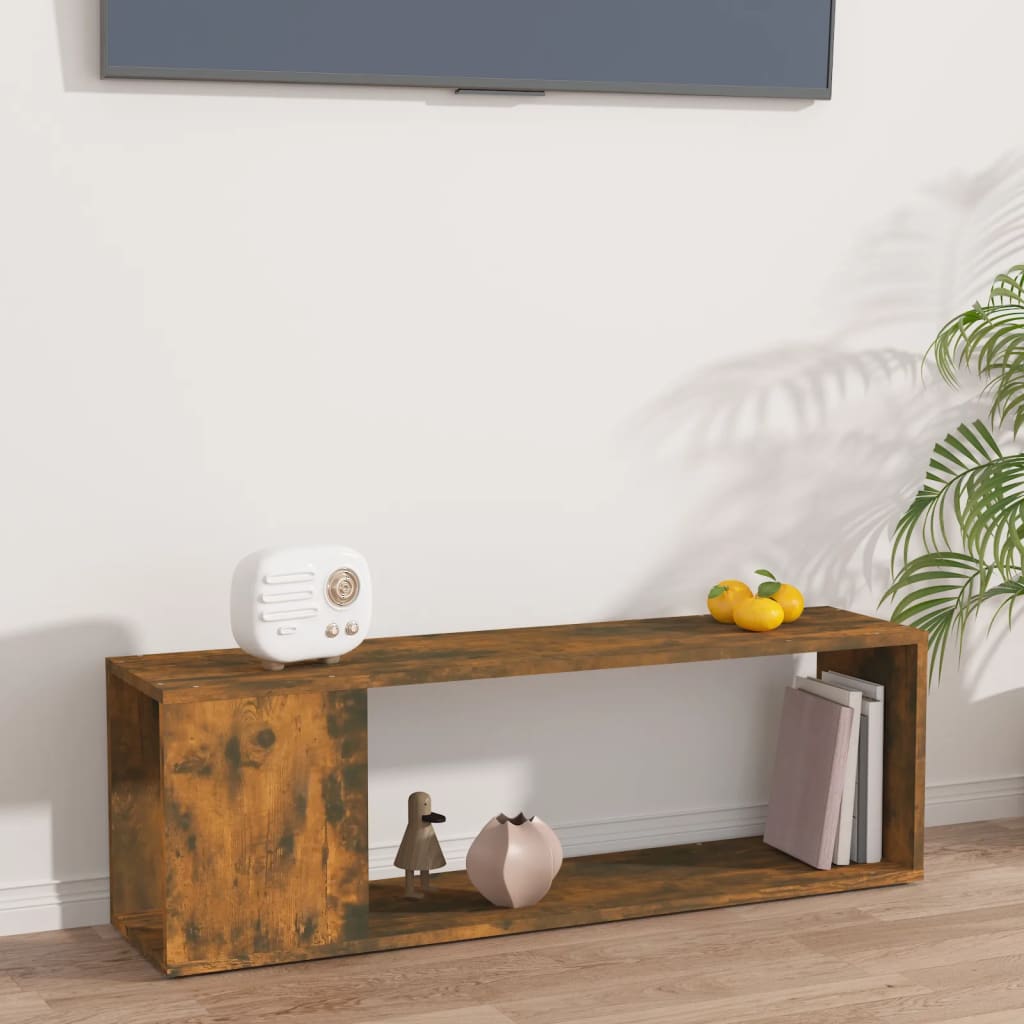 vidaXL TV-taso savutammi 100x24x32 cm tekninen puu