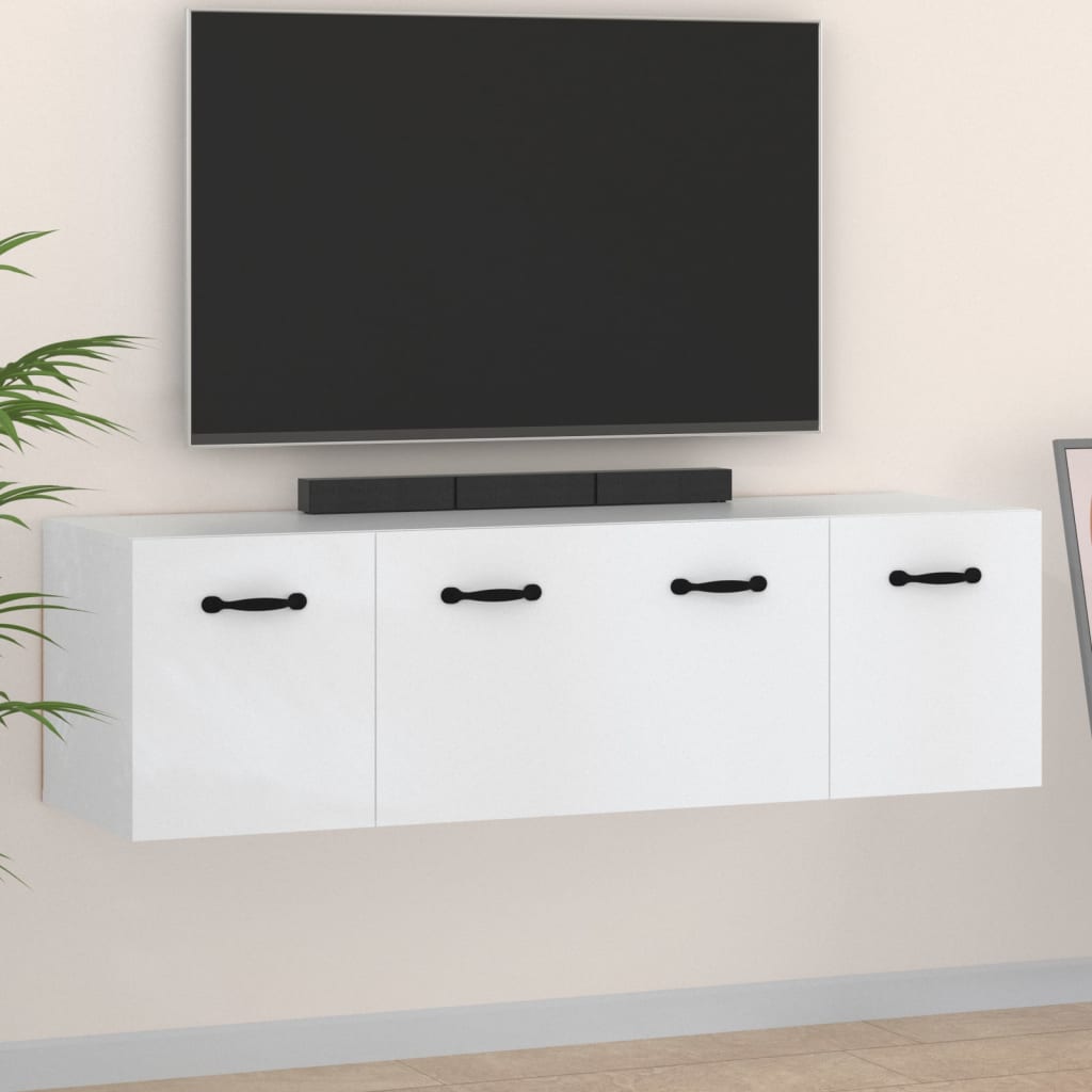 vidaXL Seinäkaapit 2 kpl valkoinen 80x35x36,5 cm tekninen puu