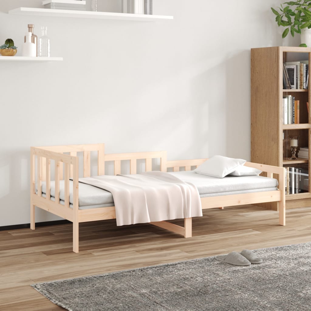 vidaXL Vuodesohva ilman patjaa 80x200 cm täysi mänty