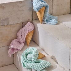 Nanso VOHVELI käsipyyhe - vaaleanpunainen