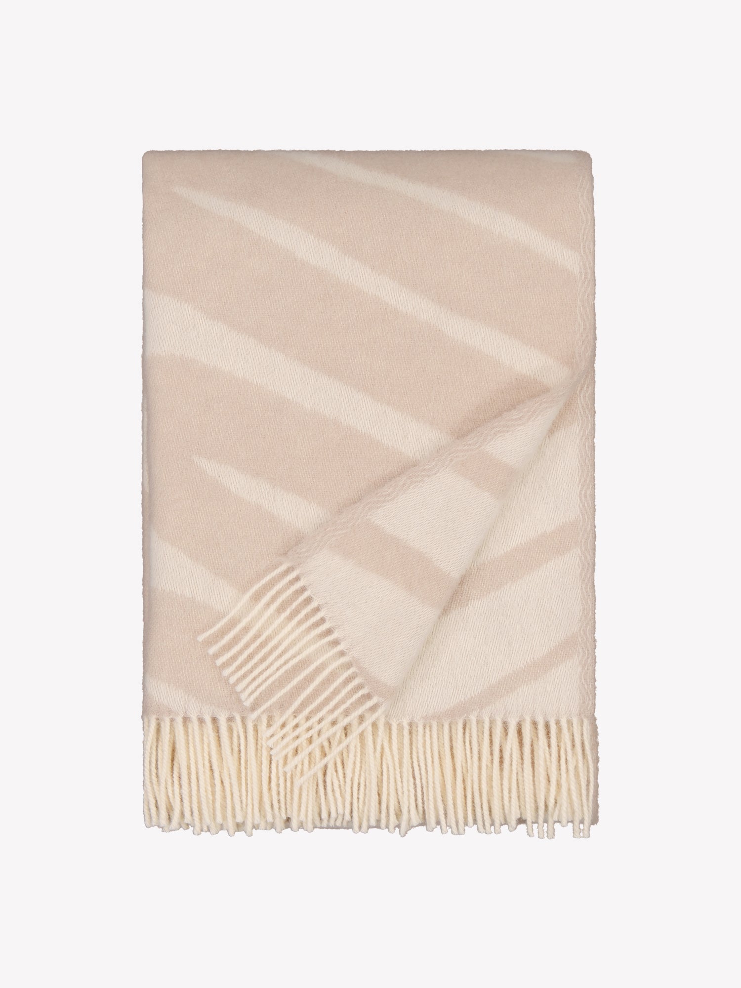 Nanso LASKOS torkkupeitto - beige-valkoinen