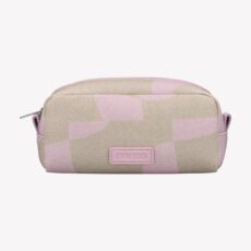 Nanso KALLIO MINI kosmetiikkalaukku - beige-vaaleanpunainen