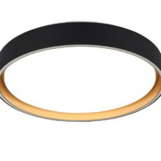Trio Felis LED plafondi/seinävalaisin Ø40 cm musta/kulta