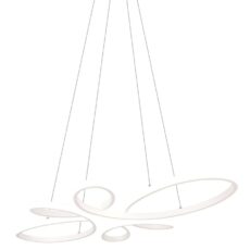 Trio Fly LED riippuvalaisin 83 cm 4000K mattavalkoinen
