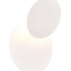 Trio Mio pyöreä LED seinävalaisin mattavalkoinen