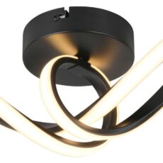 Trio RL Rusa LED kattovalaisin mattamusta
