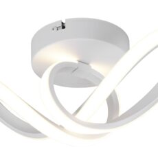 Trio RL Rusa LED kattovalaisin mattavalkoinen 4000K