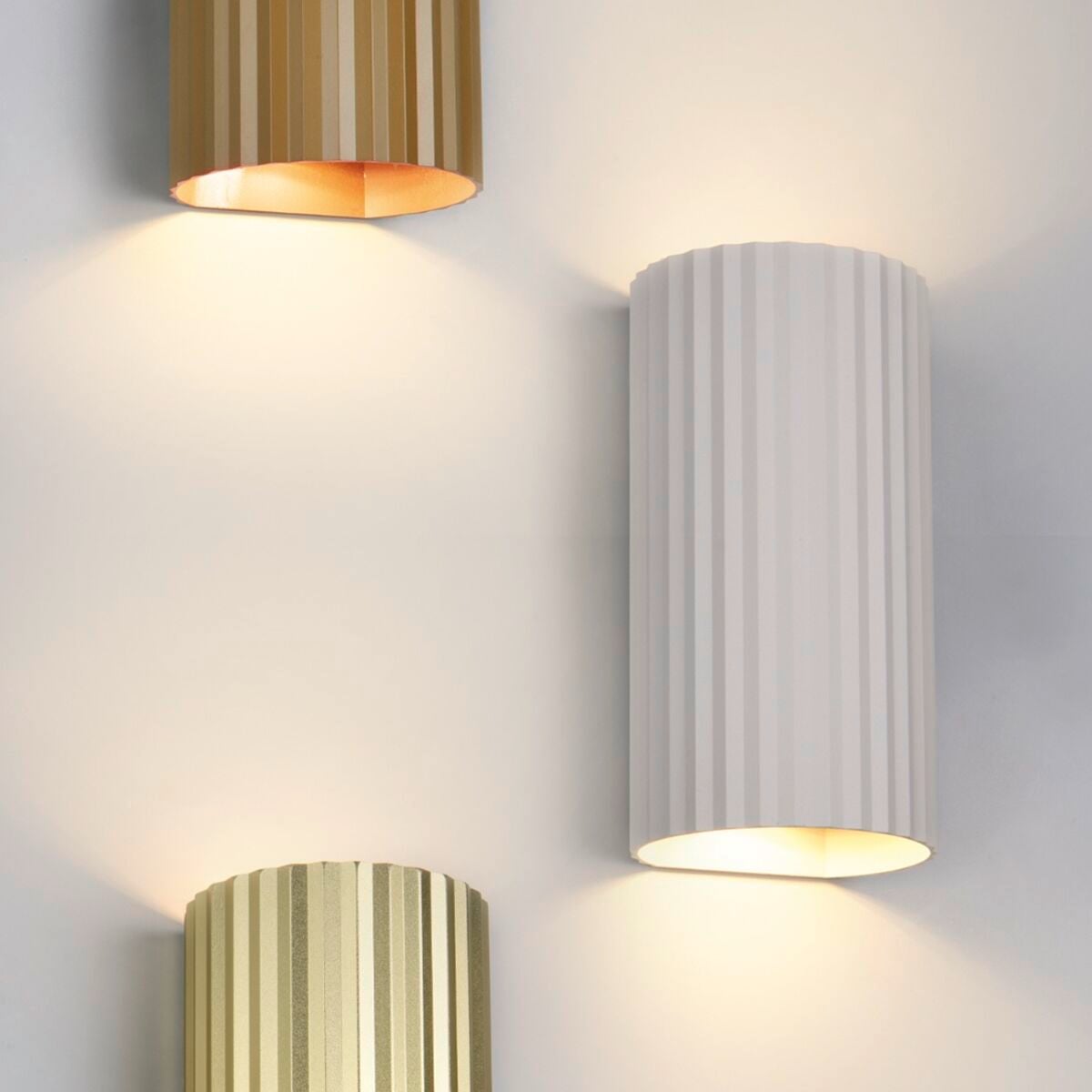 Trio Soka seinävalaisin 2xGU10 harmaa