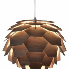 Aneta Lighting Carpatica riippuvalaisin Ø41 cm ruskea