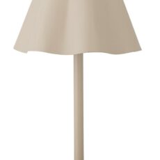 Bloomingville Lianna ladattava pöytävalaisin beige