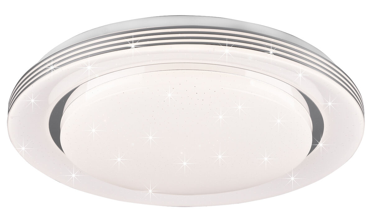 Trio Atria LED kattovalaisin 38 cm valkoinen starlight