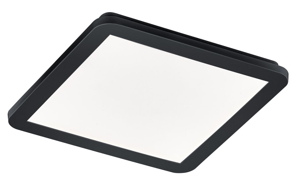 Trio Camillus LED plafondi-/seinävalaisin 30x30 cm musta