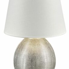 Trio Luxor pöytävalaisin 35 cm 1xE27 hopea