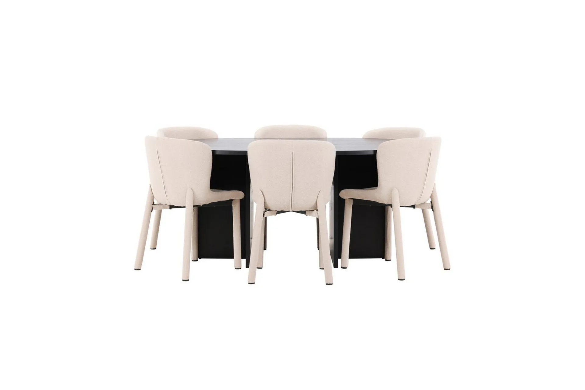 ruokaryhma-strada-pyorea-120-170-cm-musta-astoria-tuoleilla-6-kpl-beige-6-kpl-beige
