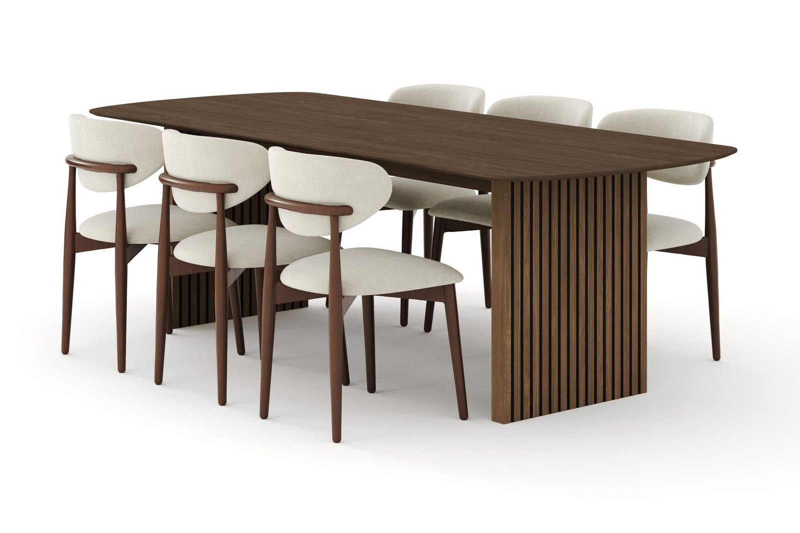 richeto-ruokailuryhma-240-cm-savutammi-6-molly-ruokatuolilla-savutammi-beige
