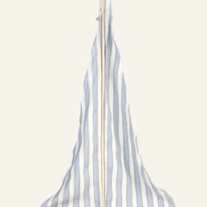 Stripe sailboat koriste moniväri/sininen