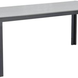 Saarni aintwood pöytä 205x90 cm musta/harmaa