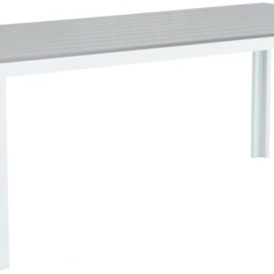 Saarni aintwood pöytä 205x90 cm valkoinen/harmaa