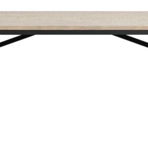Rowico Home Gordon ruokapöytä 180x95 cm valkolakattu