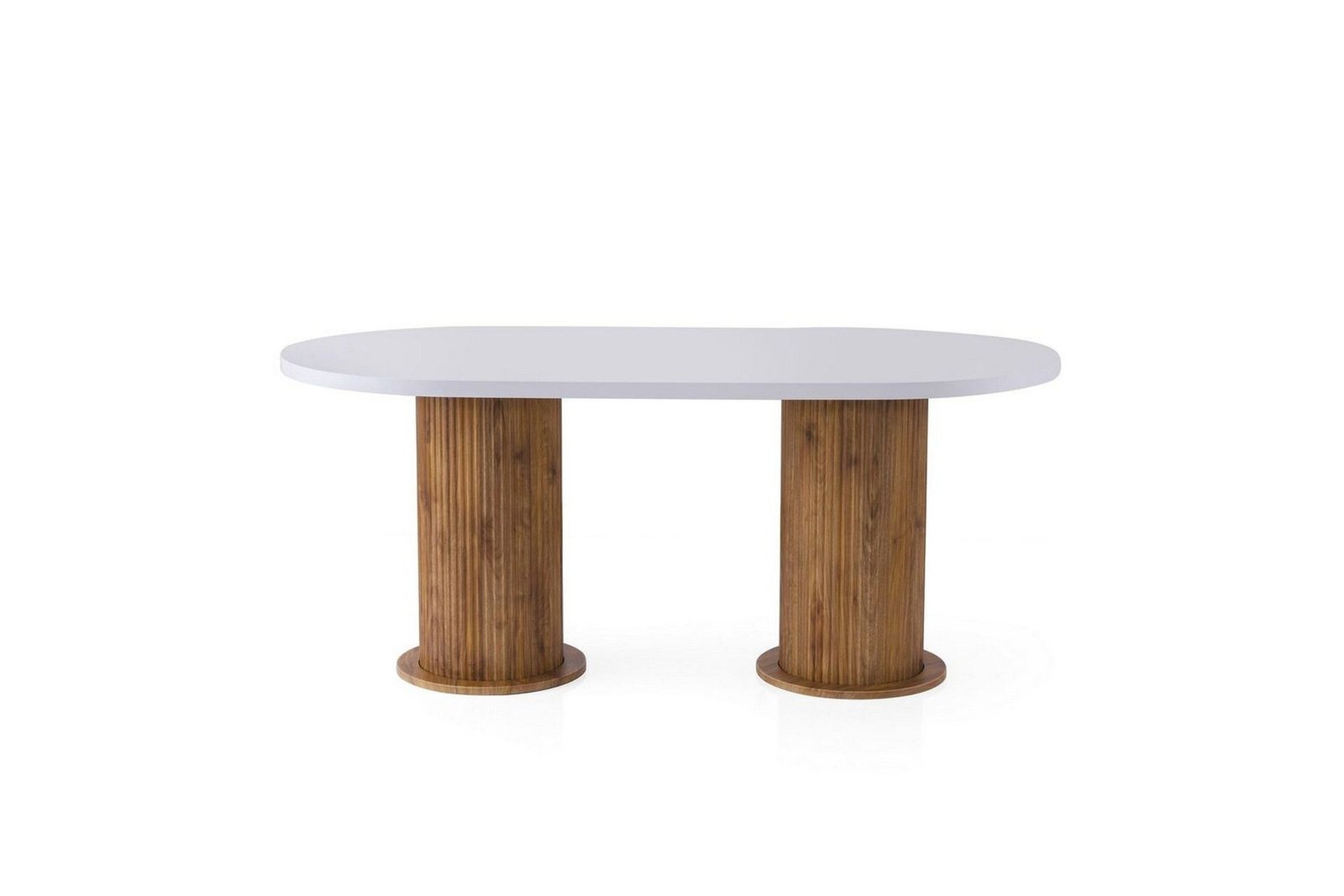 babilas-ruokapoyta-180-cm-soikea-valkoinen
