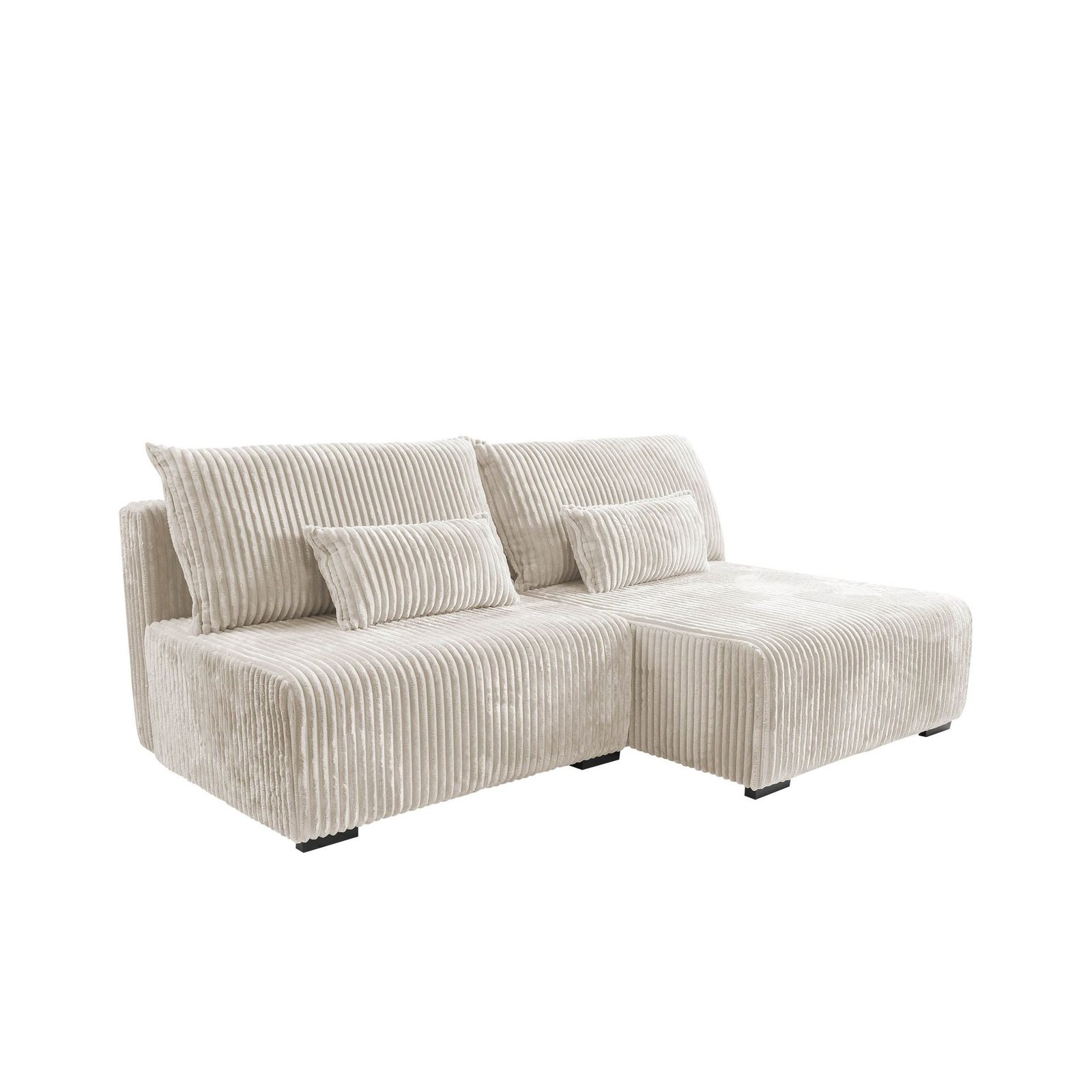 Lorynn 3-istuttava vuodesohva divaanilla - beige