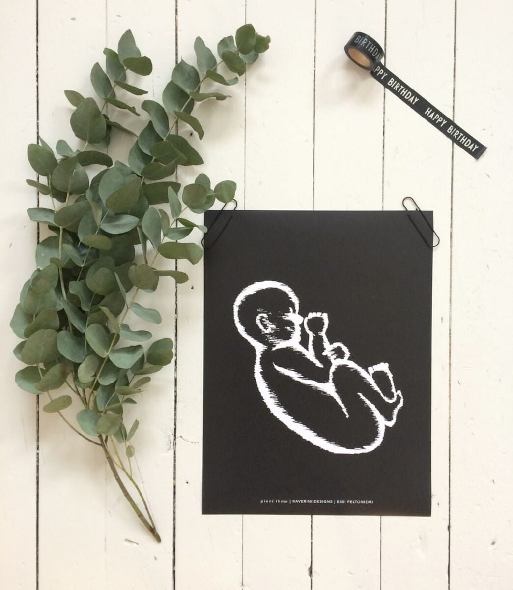 kaverini-pieni-ihme-juliste-30x40-cm