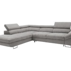 Divaanivuodesohva Fabio 280x235x88 cm - Beige/Harmaa