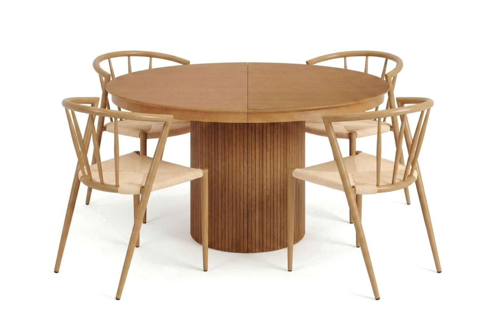 kopparbo-jatkettava-pyorea-120-220-cm-tammi-4-winston-ruokatuolia-tammi