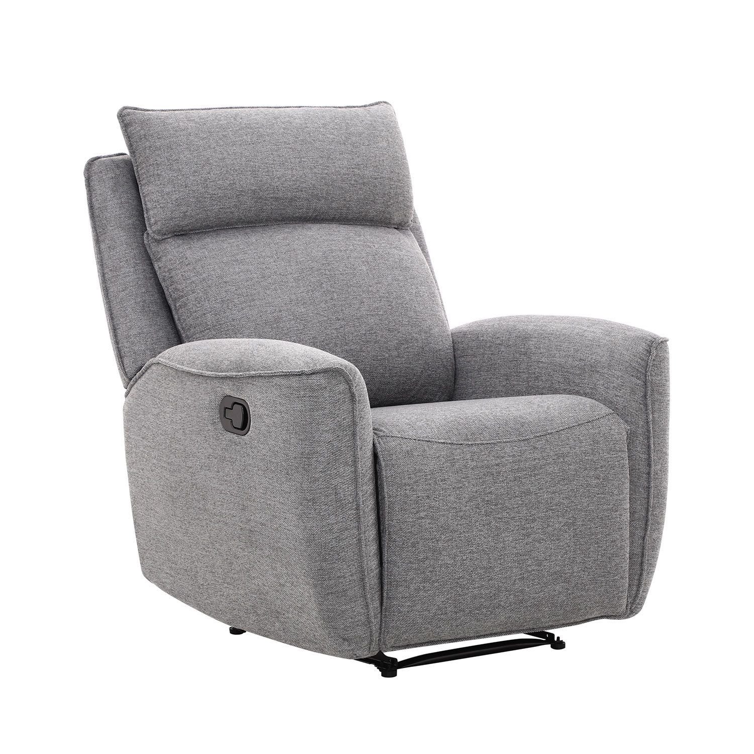 recliner-nojatuoli-ostvik-manuaalisella-mekanismilla-harmaa