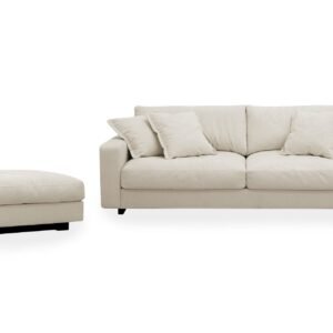 Valencia-sohvaryhmä extra syvä 3-istuttava sohva + rahi chenilleä - Beige