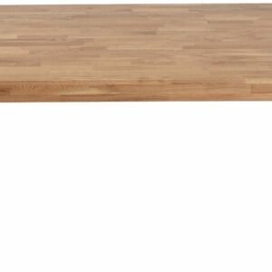Scandic tammi ruokapöytä 180x90 cm lakattu tammi