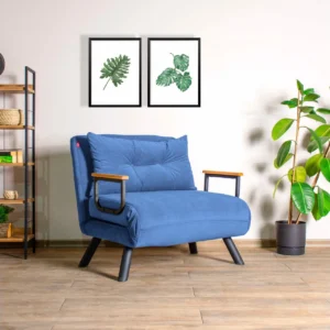 Vuodetuoli Riceville 175x60 cm - Sininen