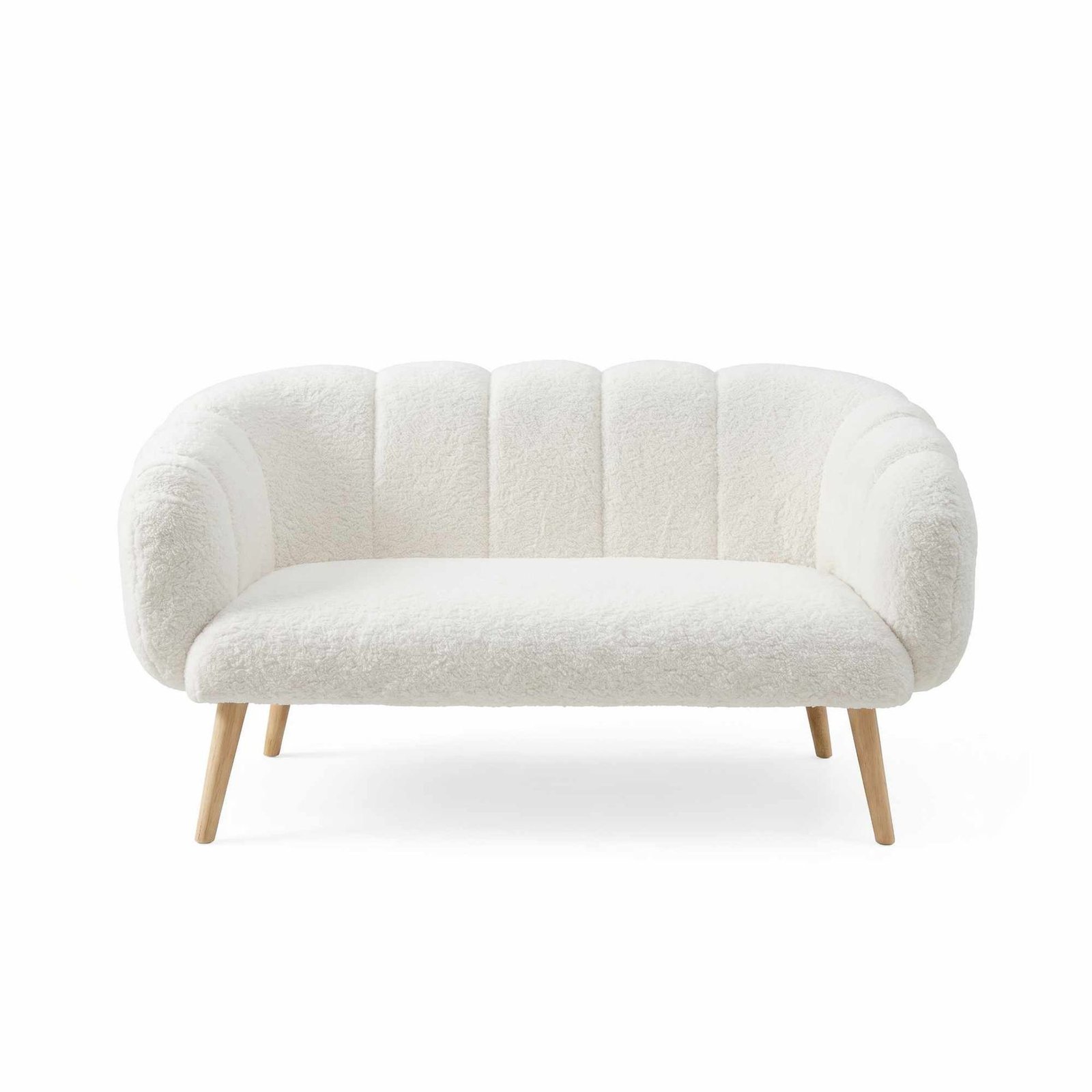 2-istuttava sohva Atelier Del Sofa Lotus (120 x 95 x 42 cm) valkoinen -