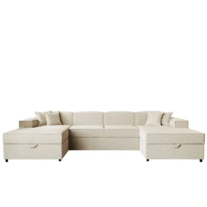 Bizantine Vuodesohva 4 Hengen Sohva - Beige