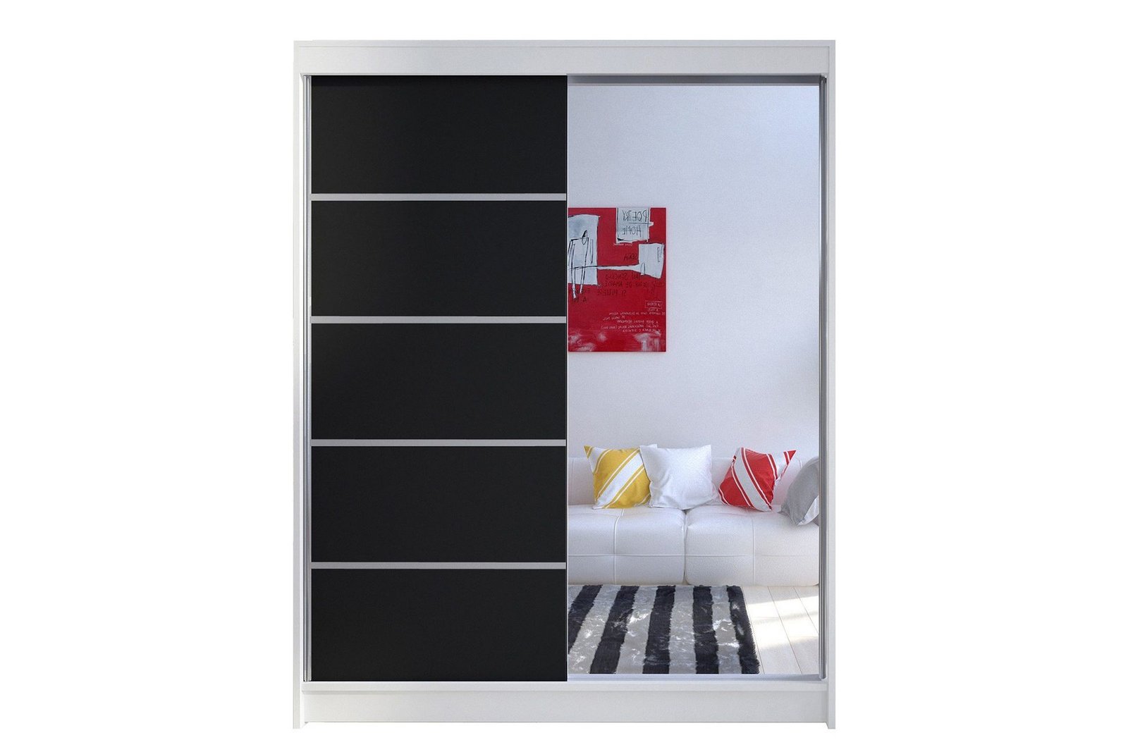 vaatekaappi-camino-58x150-cm-valkoinen-musta