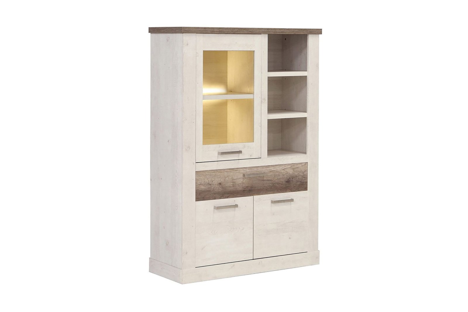 vitriinikaappi-breage-41x108-cm-ruskea-valkoinen