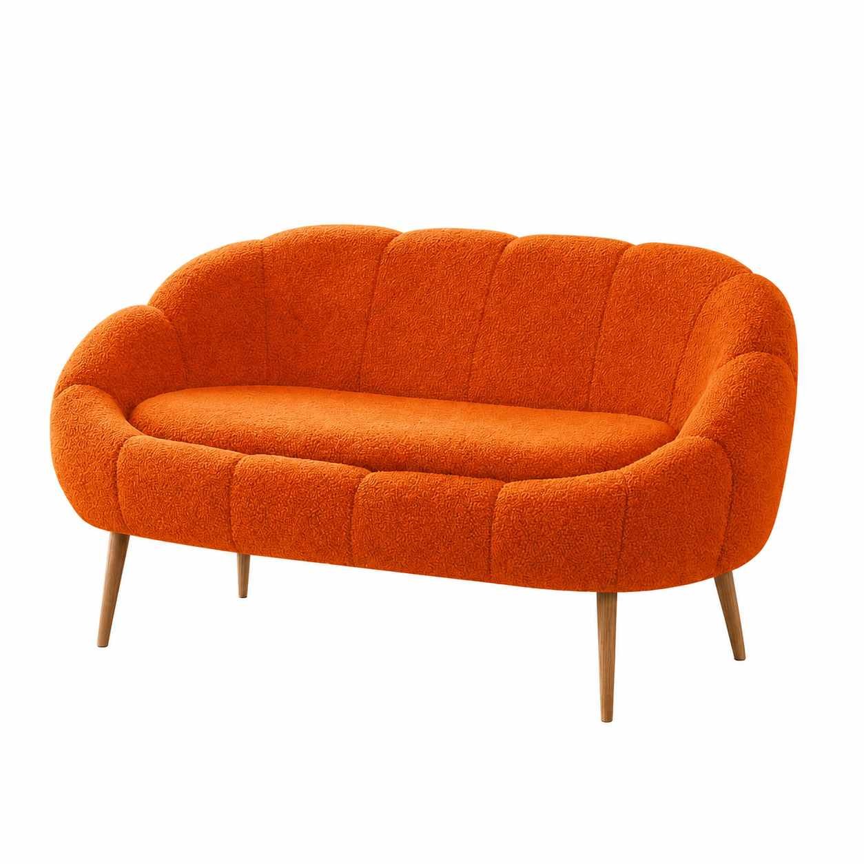 2-istuttava sohva Atelier Del Sofa Lida (130 x 105 x 50 cm) Oranssi -