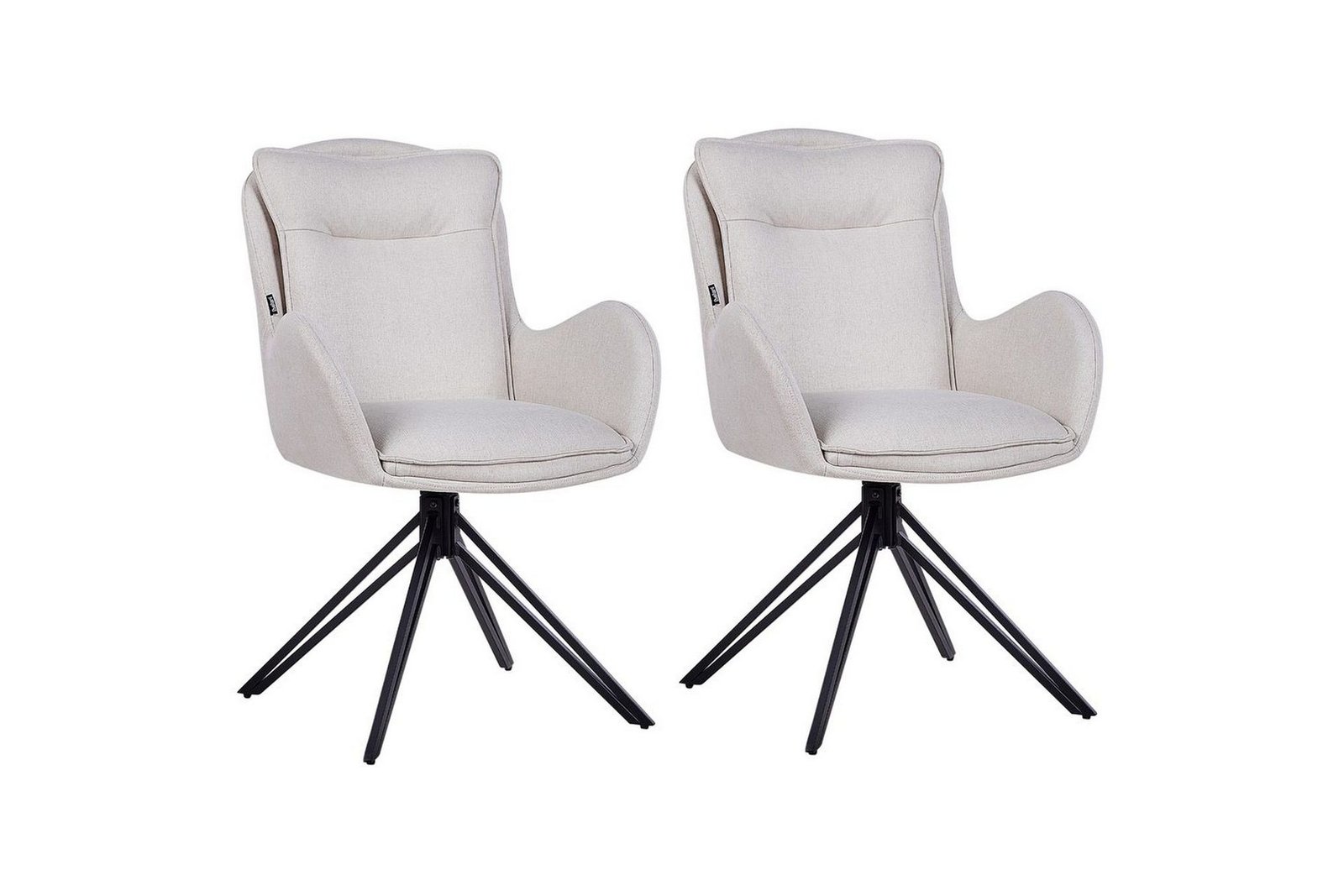 matsalsstol-beliani-avelar-set-om-2-beige-svart-ljusbeige