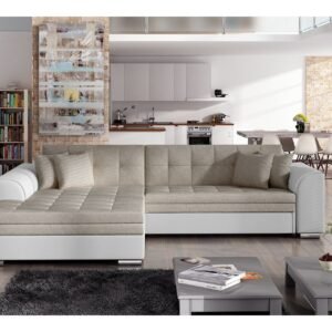 Vuodesohva Castello divaanilla - Beige/Valkoinen