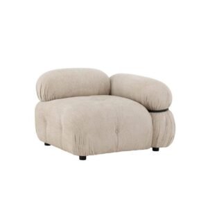 Sohvamoduuli Kulmamoduuli Vasen Mika - Beige