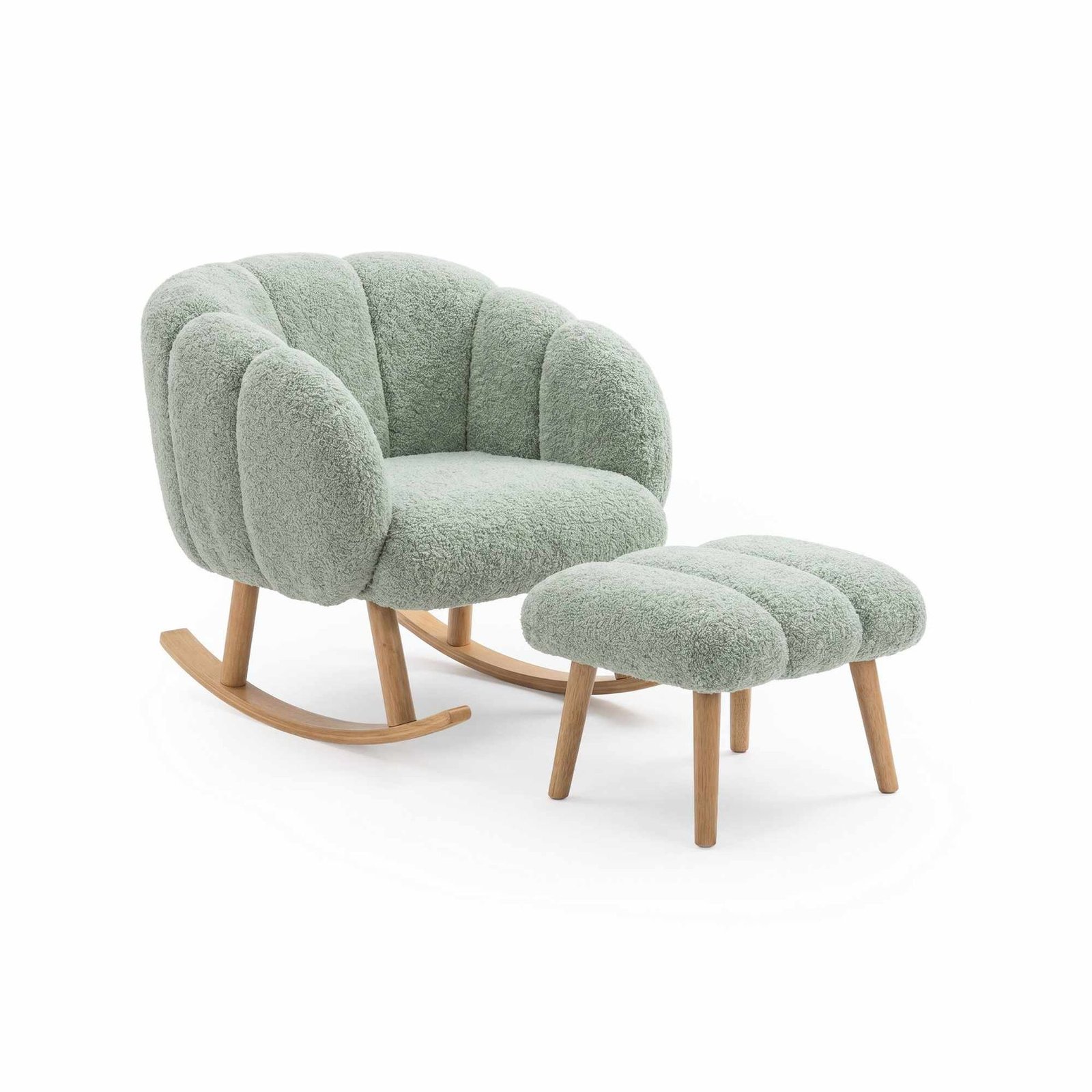 korvatuoli-ja-rahi-setti-2-osaa-atelier-del-sofa-lotus-70-x-94-x-42-cm-vihrea