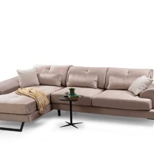 Divaanisohva Janavia Oikea - Beige/Musta