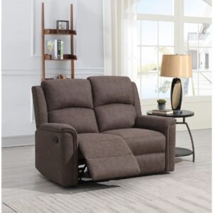 Orvella recliner-sohva 2-istuttava - Ruskea